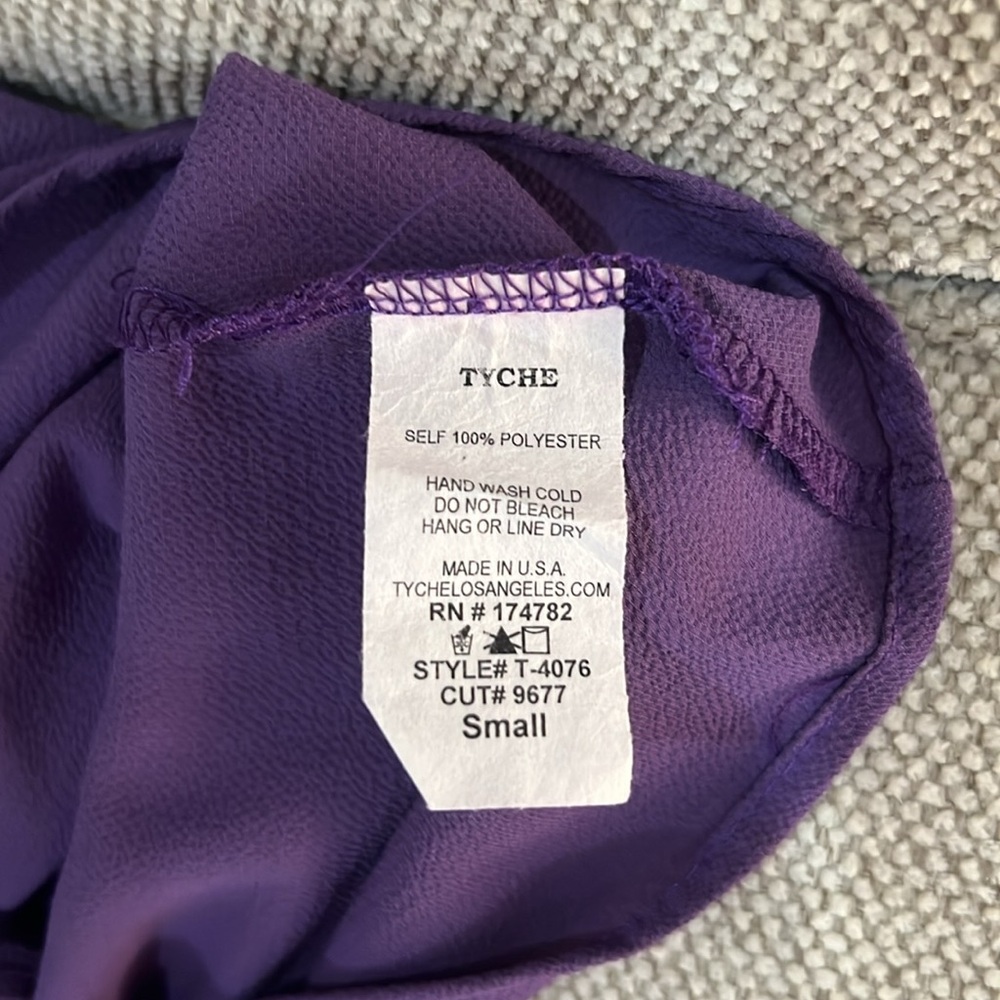 Tyche Cute purple top size s - Picture 4 of 5